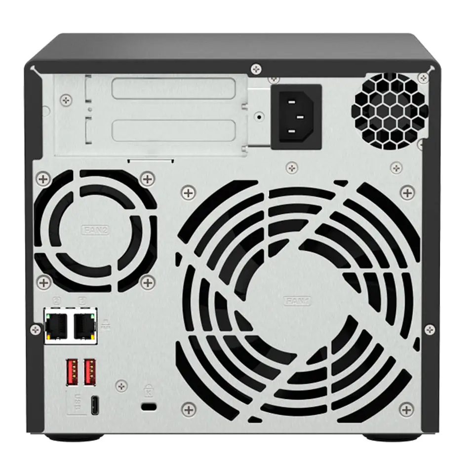 Servidor NAS QNAP TS-473A, AMD Ryzen V1500B/2.2GHz, 8GB DDR4 SODIMM, Bahias: 4 x 3.5