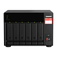 Servidor NAS QNAP TS-673A-8G, Ryzen V1500B 4C/2.2GHz, 8GB RAM SODIMM, Bahias: 6x3.5