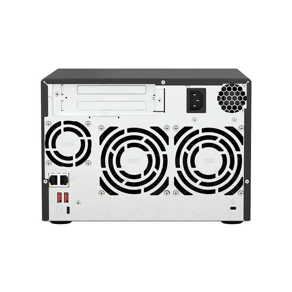 Servidor NAS QNAP TS-673A-8G, Ryzen V1500B 4C/2.2GHz, 8GB RAM SODIMM, Bahias: 6x3.5