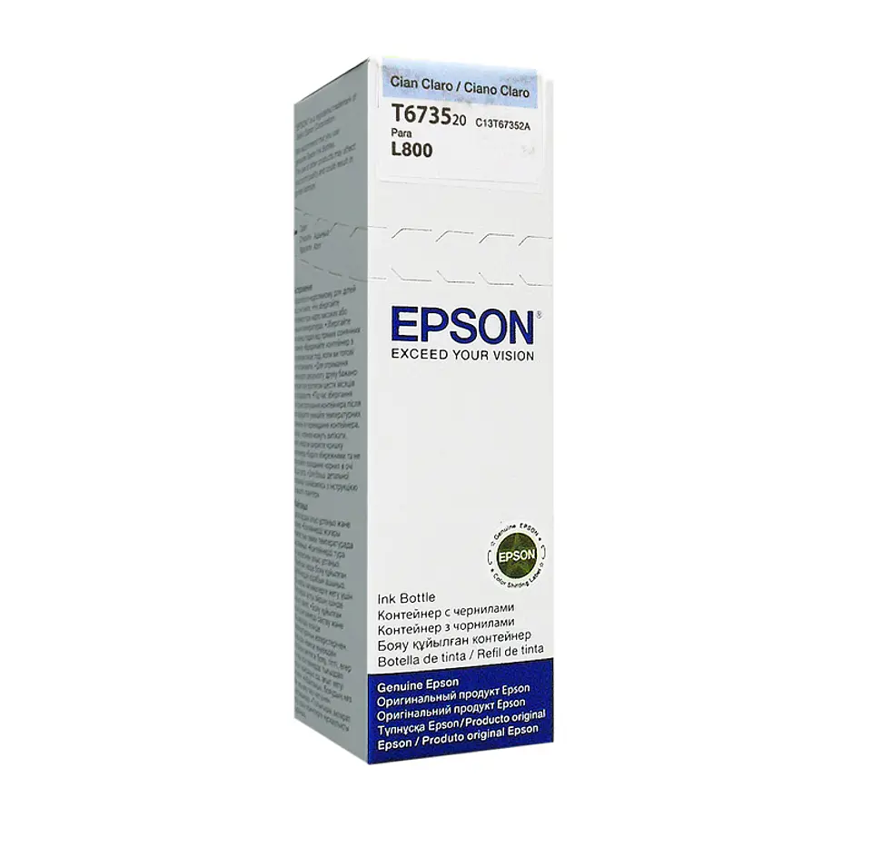 Tinta Epson L800 Cian Claro 1