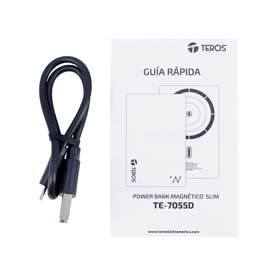 Powerbank TEROS TE-7055D, 5000 mAh, (3,85 V/19.35 Wh) 4
