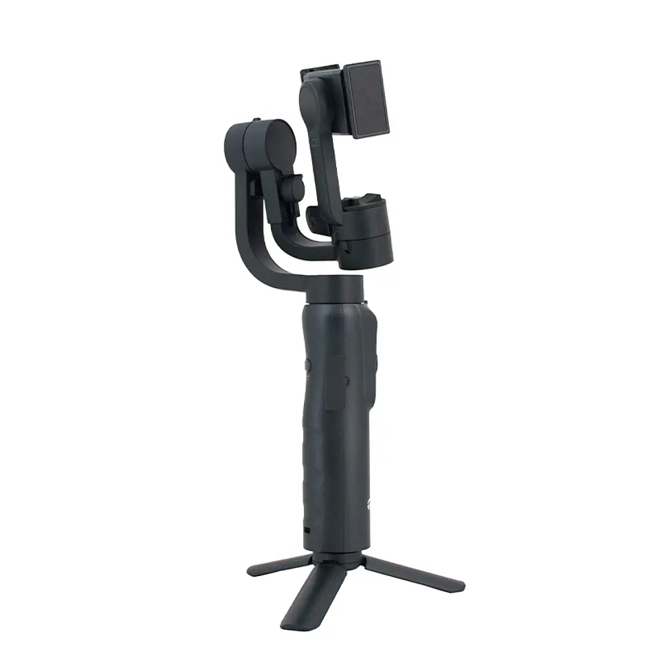 Estabilizador Gimbal de 3 ejes 360º con rastreador IA, TEROS TE-7056N para telefonos 3