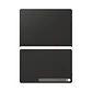 Cubierta Rigida (Smart Book Cover) para Samsung Galaxy Tab S10 FE+, Color negro - Miniatura 1