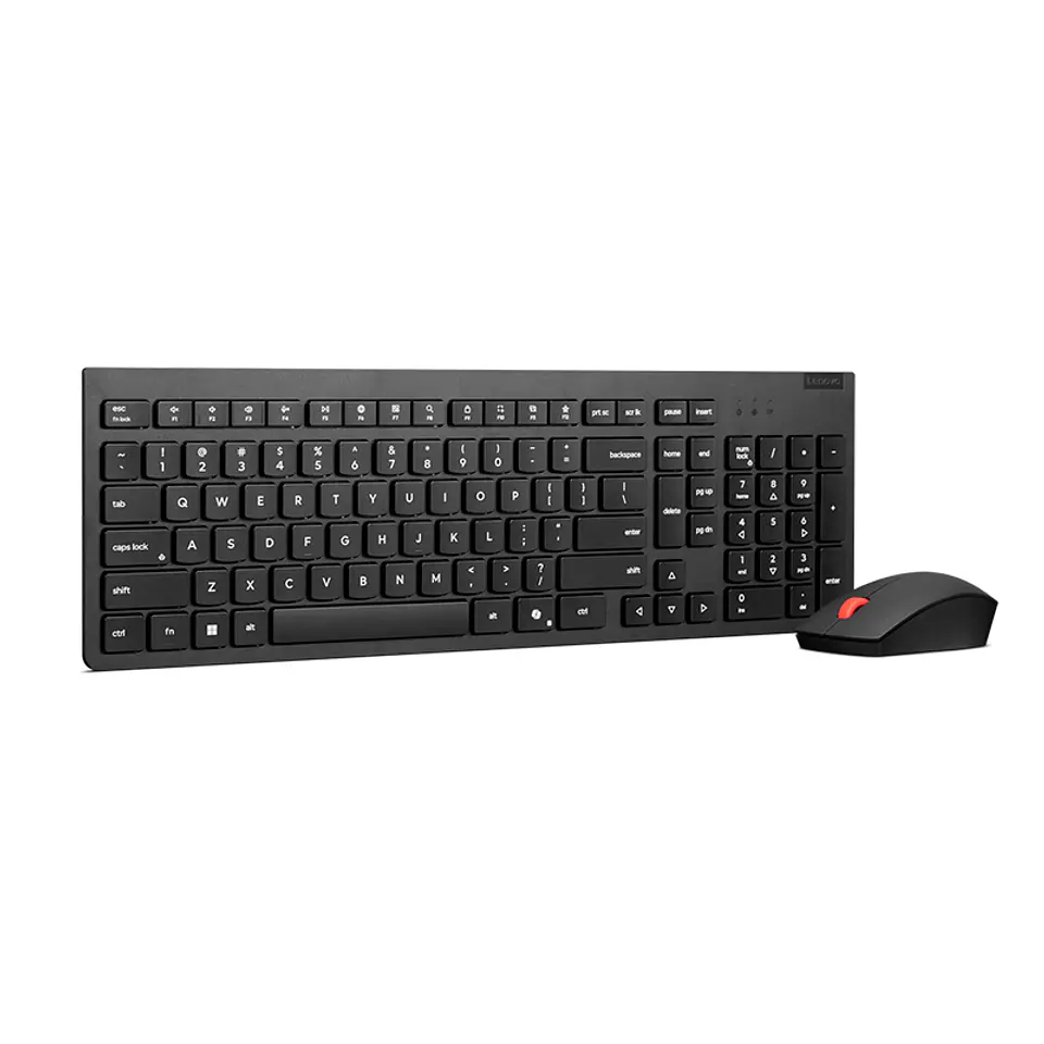 Teclado + Mouse inalámbricos Lenovo Essential Combo Gen2, Negro, Español (LA) 171 1