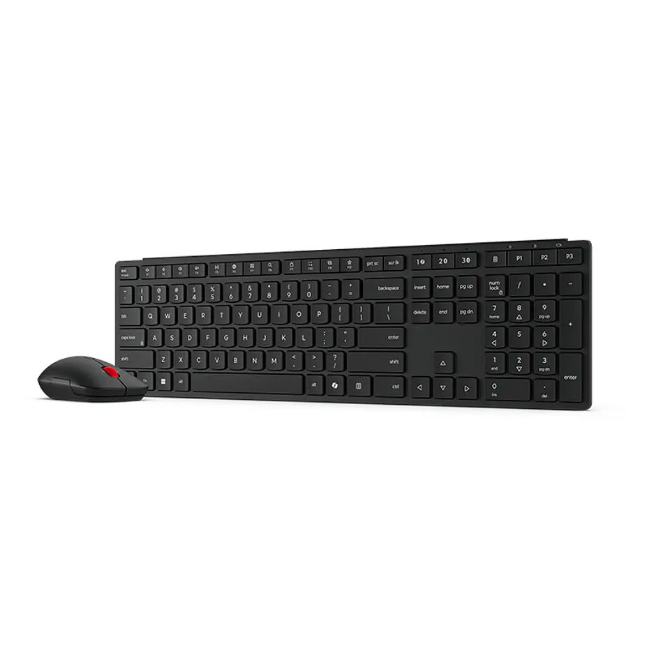 Teclado y Mouse inalámbricos multimodo Lenovo Pro Combo 6000-LA Español 171 (sin batería) 1