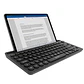Teclado inalámbrico TEROS TE-4064N, 2.4 GHz, bluetooth 3.0 / 5.2, 80 teclas, negro - Miniatura 1