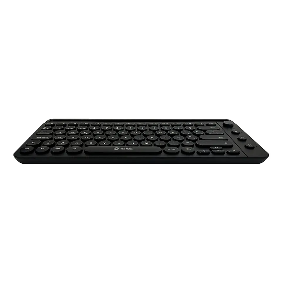 Teclado inalámbrico TEROS TE-4064N, 2.4 GHz, bluetooth 3.0 / 5.2, 80 teclas, negro 5