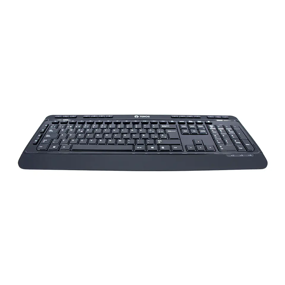 Teclado inalámbrico TEROS TE-4074CS, 2.4Ghz, USB, negro 2
