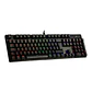 Teclado mecánico TE-4068G, retroiluminación rainbow, USB 2.0, español, color negro - Miniatura 1