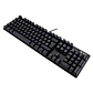 Teclado mecánico TE-4068G, retroiluminación rainbow, USB 2.0, español, color negro - Miniatura 3