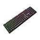 Teclado gamer TEROS TE-4072G, RGB, USB, negro - Miniatura 2