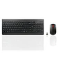 Teclado + Mouse Lenovo, Inalámbrico, Color Negro, (Kit Combo) - Miniatura 2
