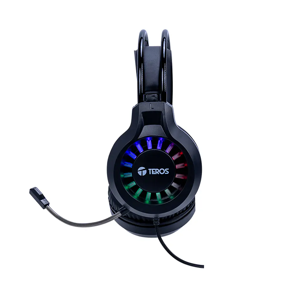 Kit 4 en 1 Teclado + Mouse + Auriculares + Mousepad TEROS TE-5014S 4