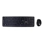 Kit inalámbrico teclado + mouse TEROS TE-5011CS, 2.4GHz, 1000DPI, español, negro - Miniatura 1