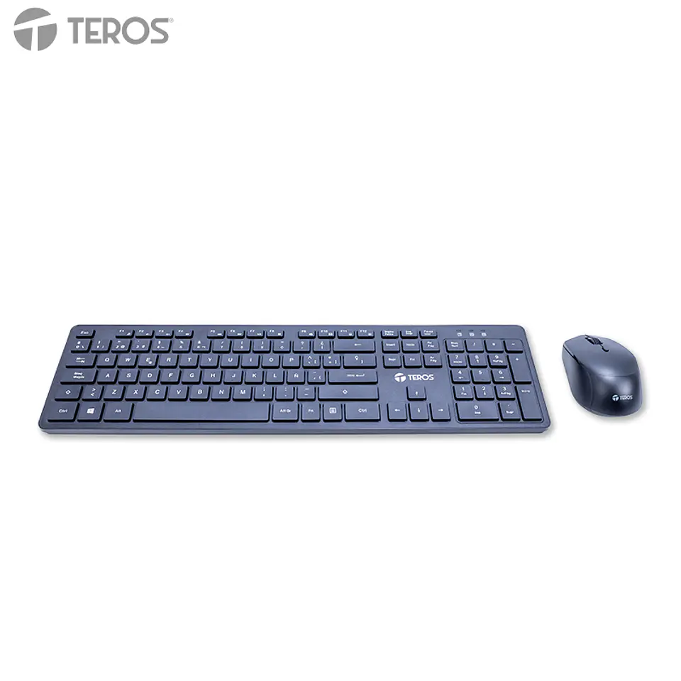 Kit Teclado + Mouse TEROS TE-5013S, negro 1