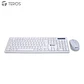 Combo inalámbrico Teclado + Mouse TEROS TE-5016S, blanco - Miniatura 1