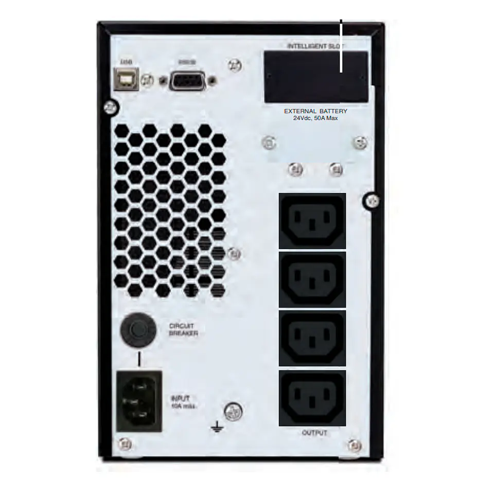 UPS CDP UPO11-1i Online 1000VA / 900W, 230V, USB, RS232, 3-Salidas IEC-C13/14. 2
