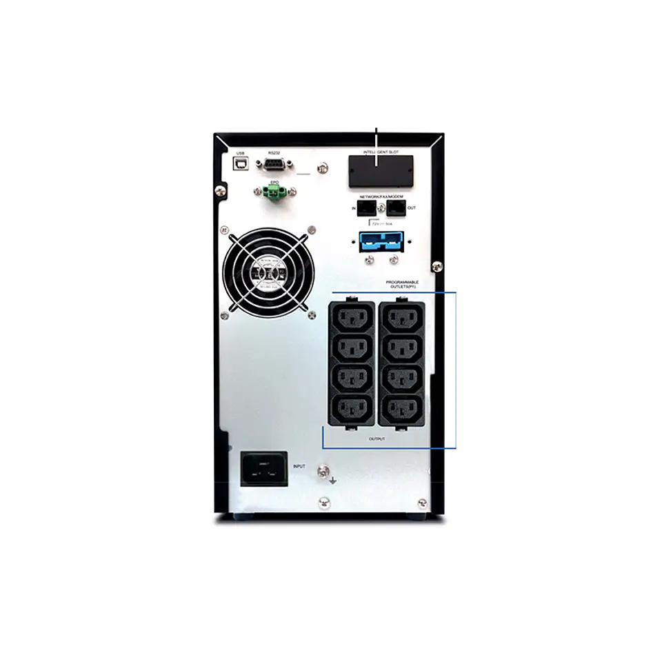 UPS CDP UPO11-2i(AX), On-Line, 2000VA, 2000W, 220VAC, 8 salidas IEC-C13/14. 2