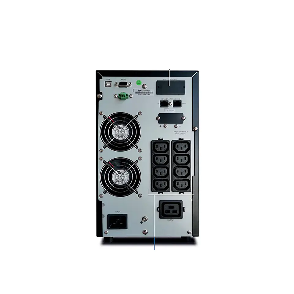 UPS CDP UPO11i(AX), On-Line, 3000VA, 3000W, 220VAC, 6 salidas IEC-C13/14. 2