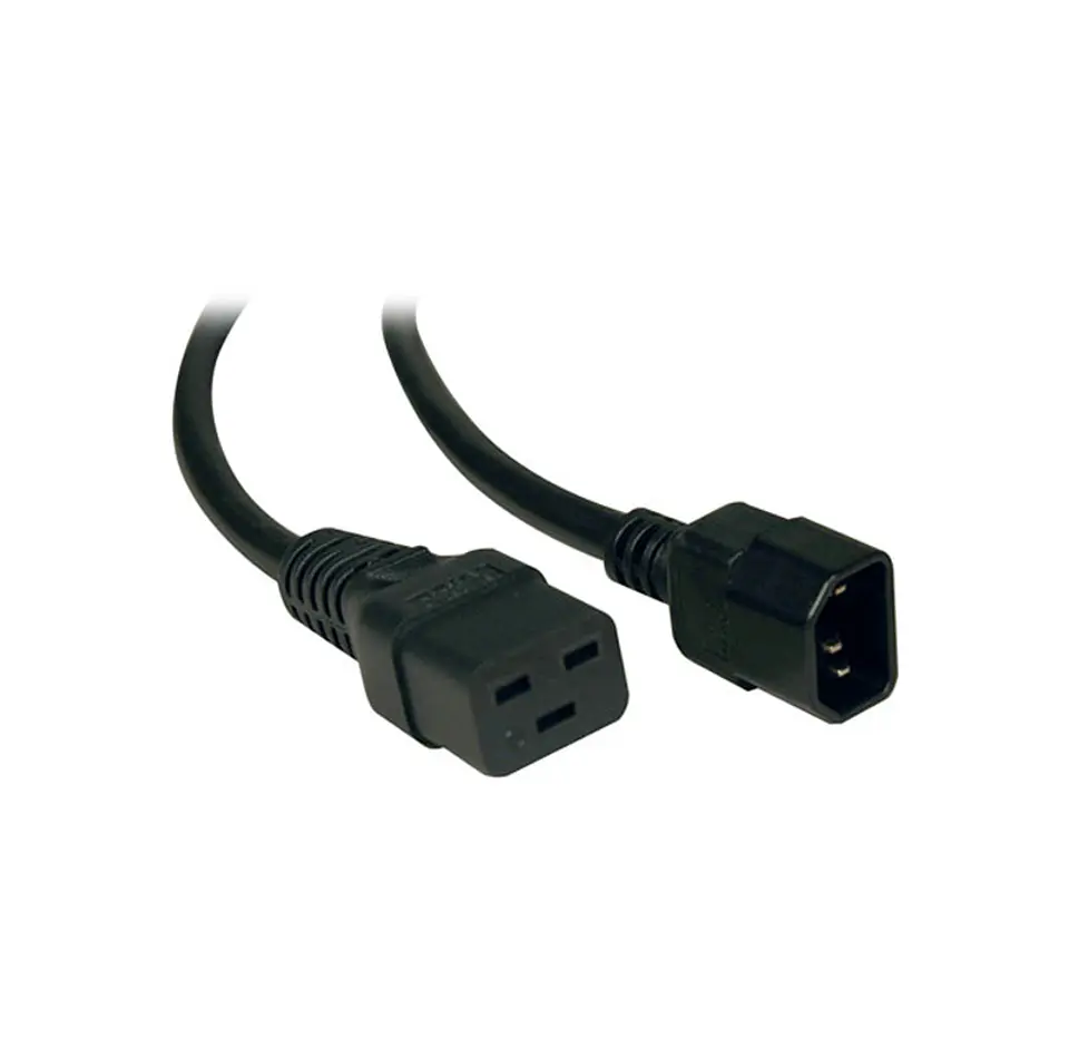 Cable de extensión de alimentación Tripp-Lite P047-010, 15A, 14AWG, C19 a C14, 3.05 mts. 1