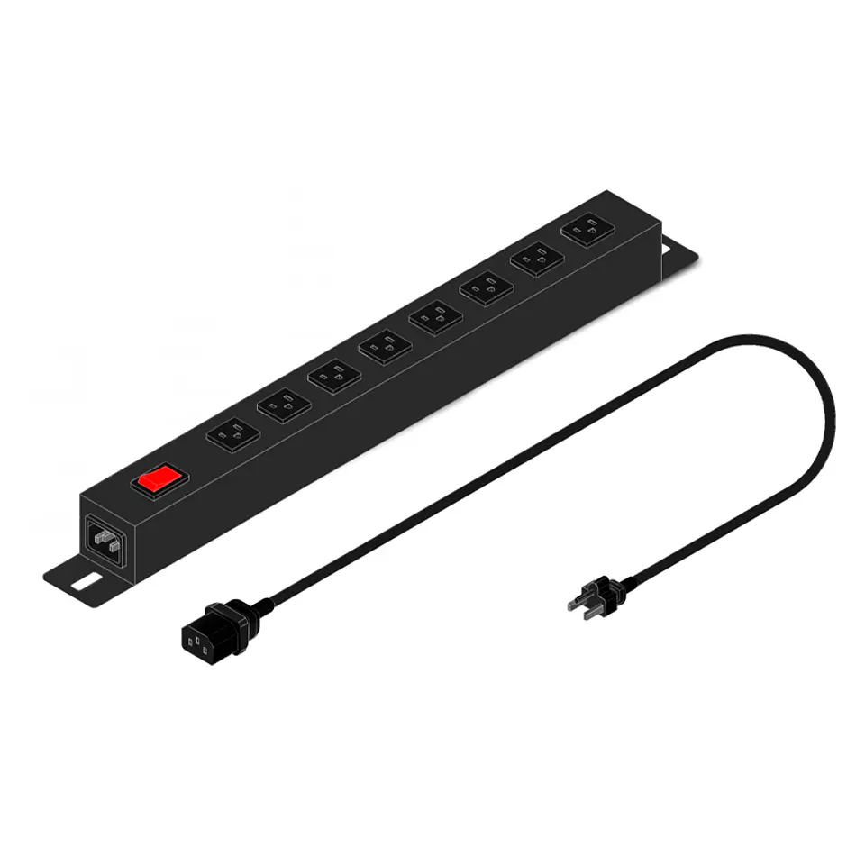 Unidad de Distribución de Energía (PDU), Modelo: PDU-H-08T-10A-8(N5-15R)-C14-1U 1