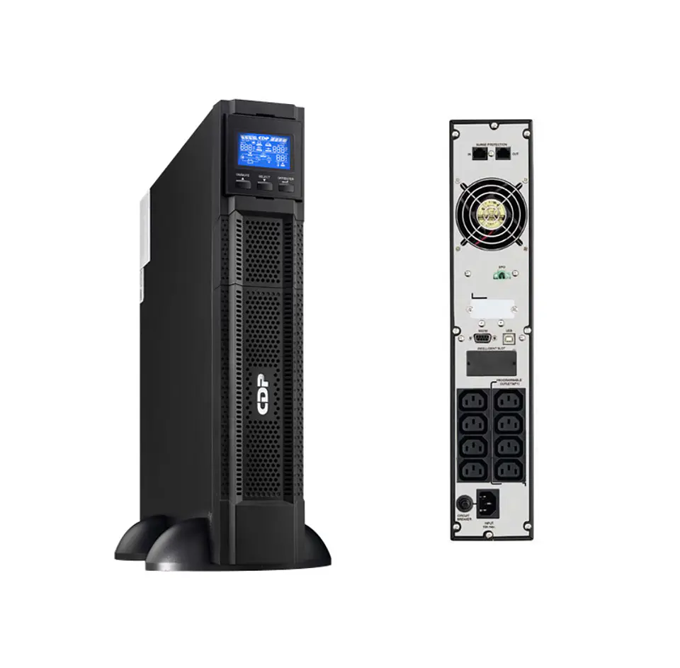 UPS Online CDP UPO11-2 RTAXi, 2000VA/2000W, 220VAC, 8 salidas IEC-C13 (4-Programables) 1