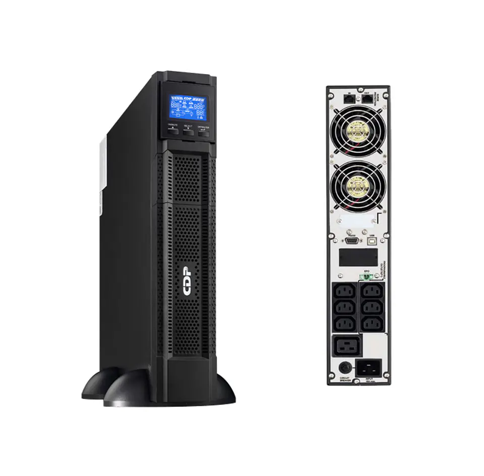 UPS Online CDP UPO11-3 RTAXi, 3000VA/3000W, 220VAC, 8 salidas IEC-C13 (4-Programables) 1