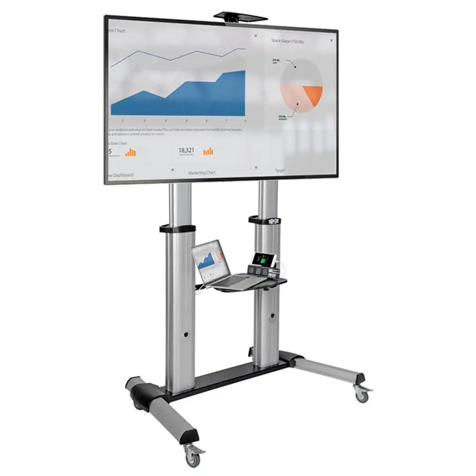 Soporte para TV con ruedas TRIPP LITE, soporta pantallas de 60