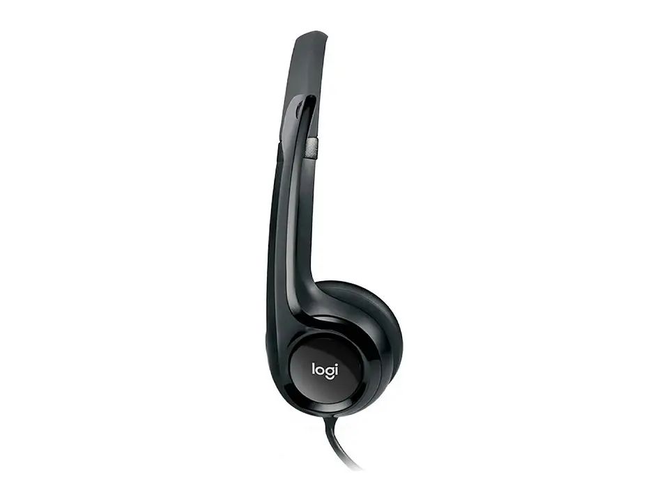Logitech 981-000014 - Auriculares Estereo (On-Ear) con microfono H390, Interfaz USB-A, Color negro 2