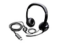 Logitech 981-000014 - Auriculares Estereo (On-Ear) con microfono H390, Interfaz USB-A, Color negro - Miniatura 3