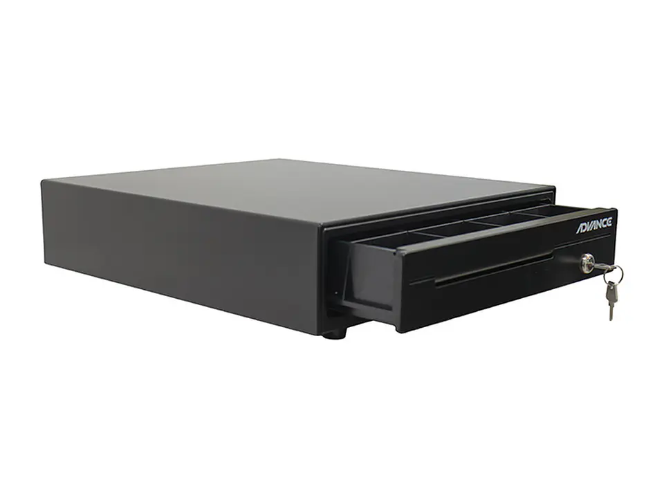 Advance ADV-6406 - Caja para efectivo, 5 ranuras, RJ11, Negro 2