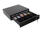 Advance ADV-6406 - Caja para efectivo, 5 ranuras, RJ11, Negro - Miniatura 4