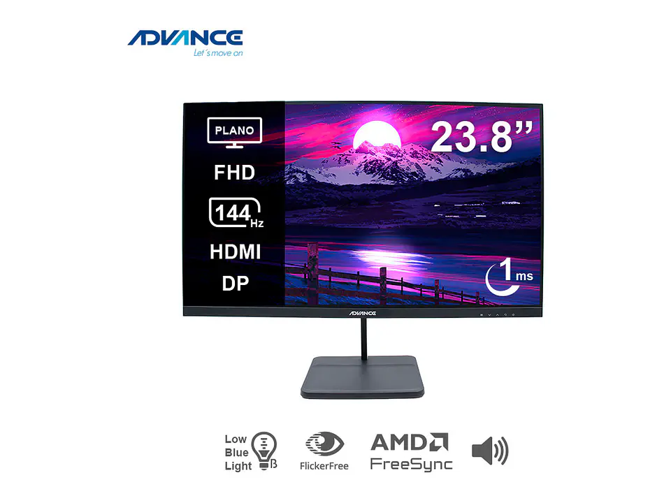 Advance ADV-2454S - Monitor plano, 23.8