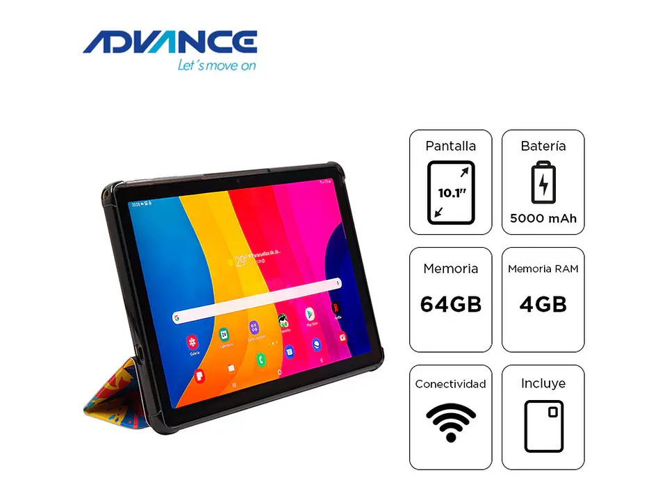 Advance SP3703 - Tablet SmartPad WiFi 10.1