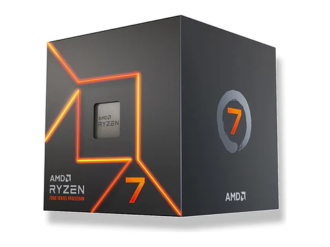 AMD 100-100000592SBX - Procesador Ryzen 7 7700 3.8 / 5.3GHz, 32MB L3, 8-Cores, AM5, 65W