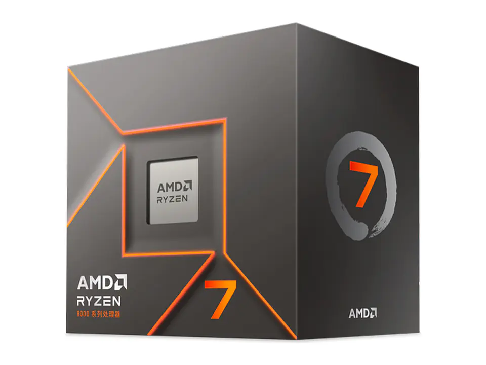 AMD 100-100001590BOX - Procesador Ryzen 7 8700F 4.10 / 5.00 GHz, 16MB L3 Cache, 8-Cores, 4nm, TDP: 65W 1