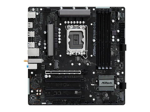 Motherboard ASROCK B760M-C/D4, Chipset Intel B760, LGA1700, mATX