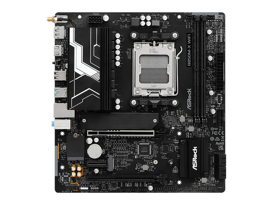Motherboard ASROCK B850M-X WiFi R2.0, Chipset AMD B850, Socket AMD AM5, mATX 1