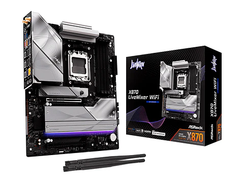 MB Ar X870 Livemixer WIFI DDR5