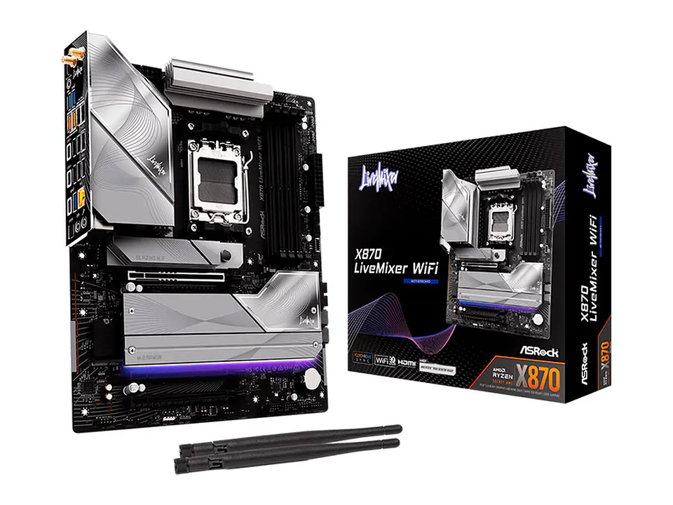 MB Ar X870 Livemixer WIFI DDR5 1