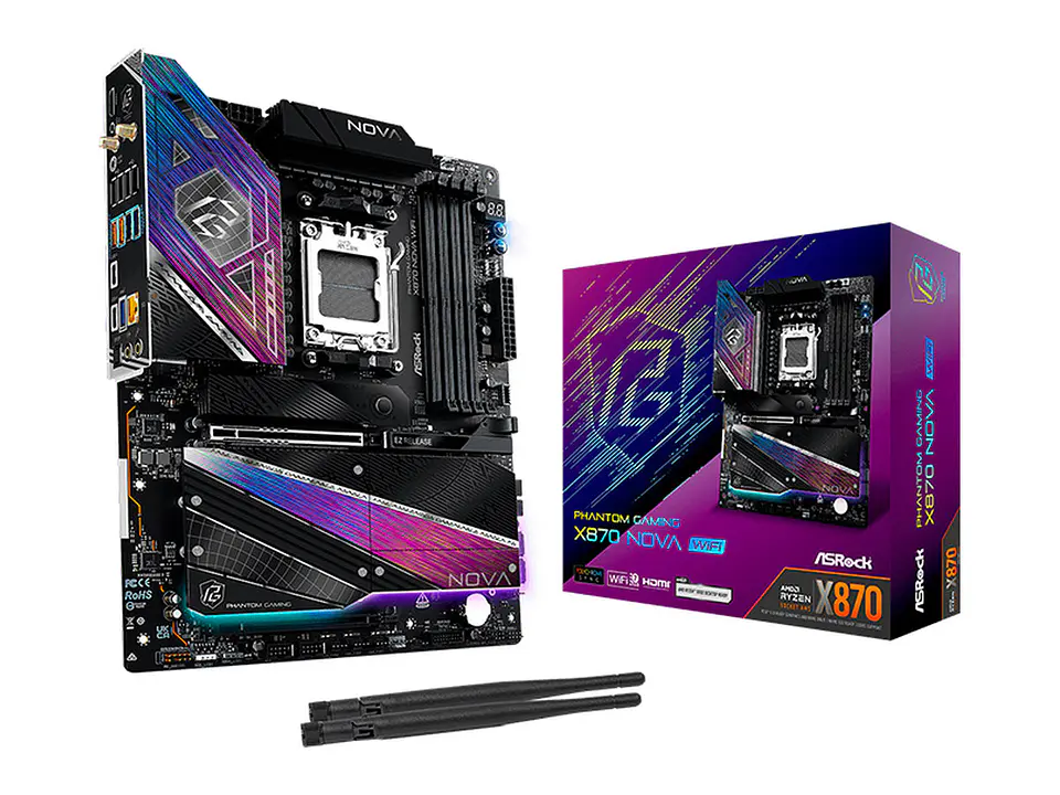 MB Ar X870 Nova WIFI Svl DDR5 1