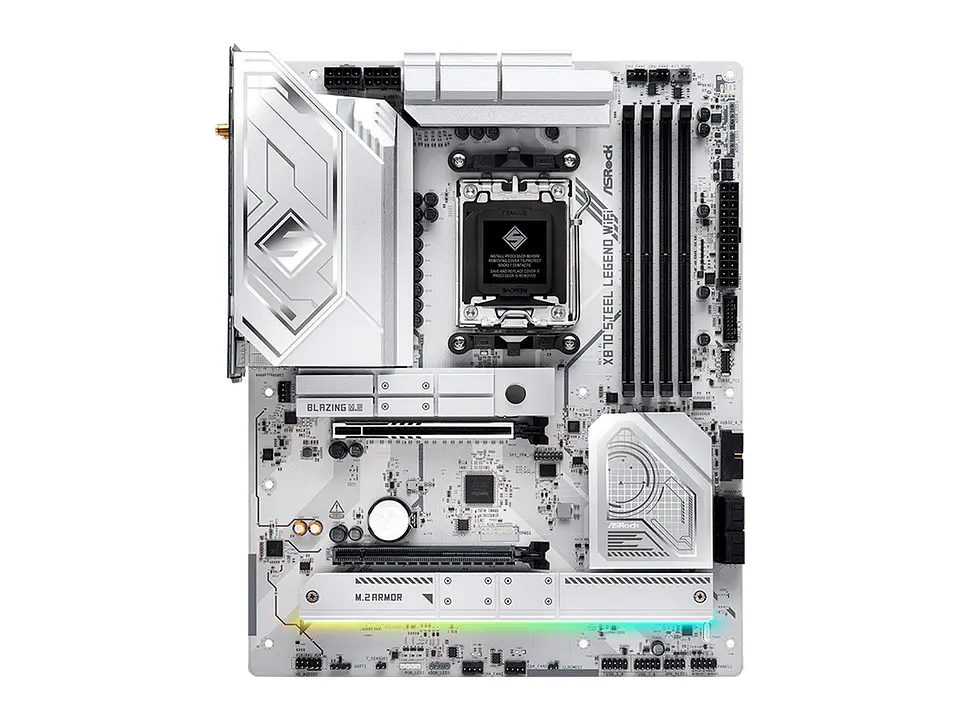 Motherboard ASROCK X870 Steel Legend WiFi, Chipset AMD X870, Socket AMD AM5, ATX 1