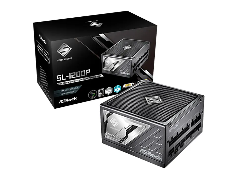 ASRock SL-1200P - Psu Ar 80+P Fm 1