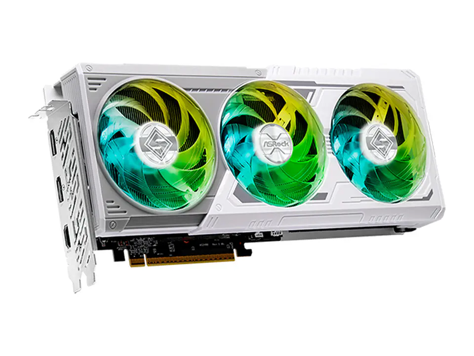 Tarjeta de video ASRock AMD Radeon RX 9060 XT Steel Legend 8GB OC, 8 GB GDDR6, PCI-E 5.0 2