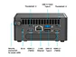 ASUS 90AR00Q2-M00230 - Barebone NUC 15 Pro, Intel Core 3 100U 1.2 / 4.7GHz/6C/8T/10MB Smart Cache - Miniatura 1