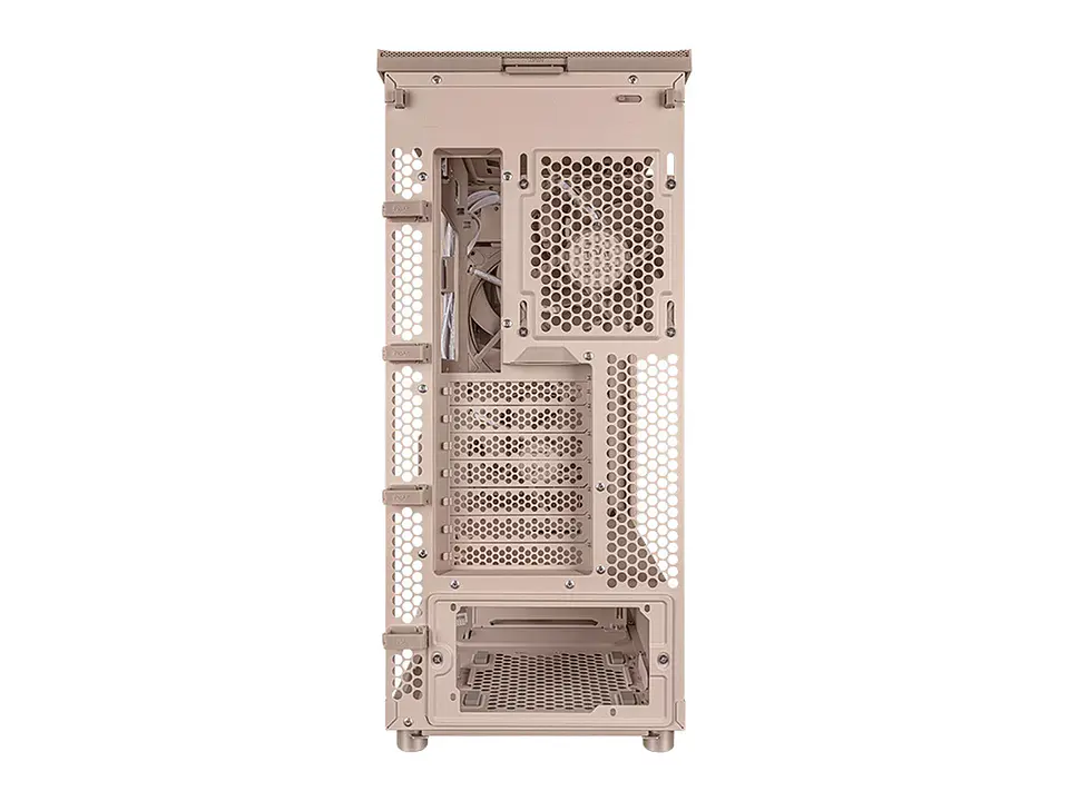 ASUS PA401/BEIGE/WOOD/TG - Case ProArt PA401 Wood Edition Beige - Tempered Glass Panel 4