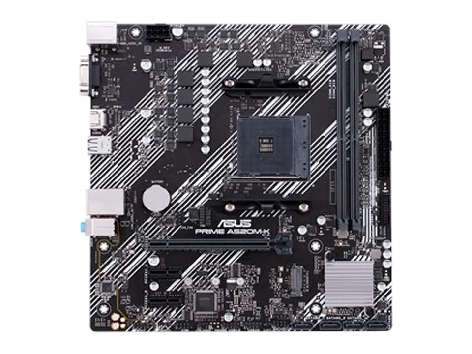 Motherboard ASUS PRIME A520M-K, Chipset AMD A520, Socket AMD AM4, Micro ATX 1