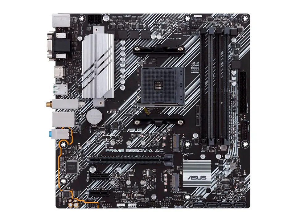 Motherboard Asus PRIME B550M-A AC, Chipset AMD B550, Socket AMD AM4, mATX 1