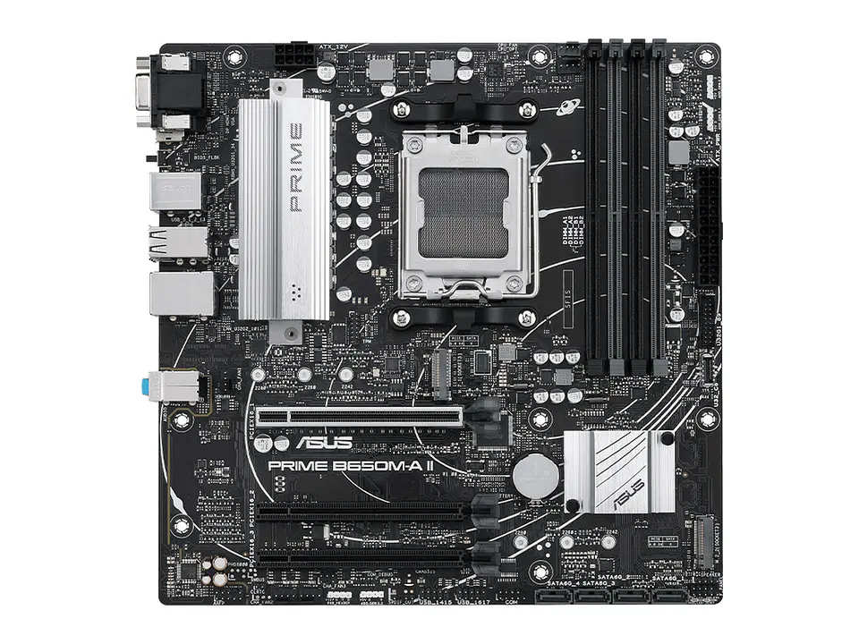 Motherboard ASUS PRIME B650M-A II , Chipset AMD B650, Socket AM5, Micro ATX 1