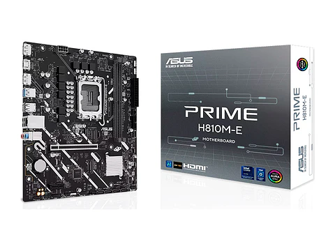 Motherboard ASUS PRIME H810M-E, Chipset Intel H810, LGA 1851, mATX